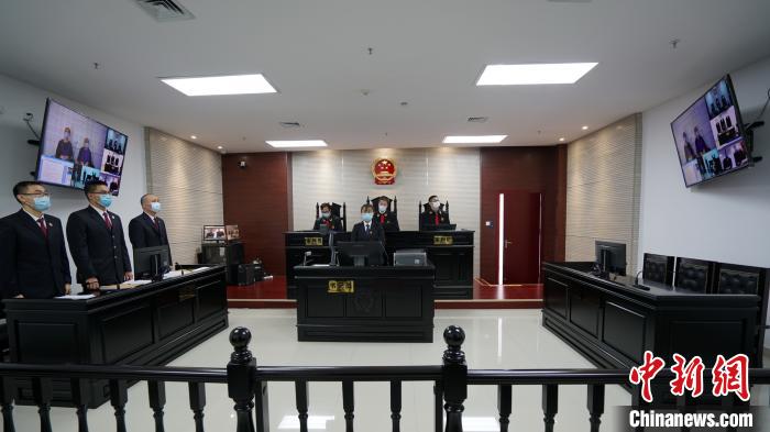 張某某、王某某非法獵捕珍貴、瀕危野生動物案庭審現場。廣東高院供圖