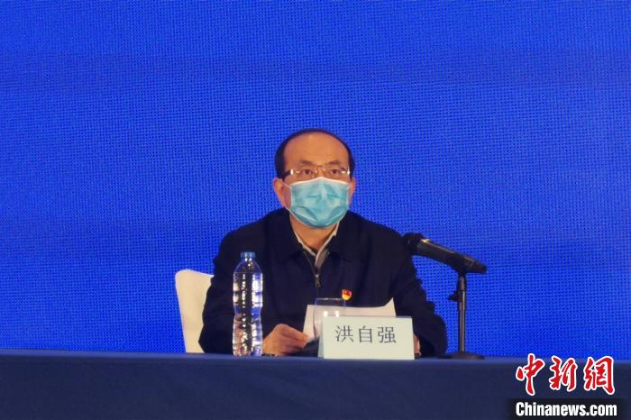 福建泉州市委常委、常務副市長洪自強。　孫虹 攝